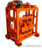 Sell QT40-2 manual concrete block machine