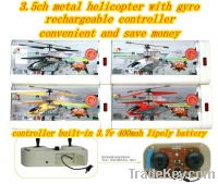 Sell rc 3.5ch helicopter with rechargeable controller