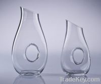 good quality crystal glass decanter
