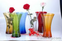 Transparency glass vases