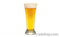 mouth blown beer glass