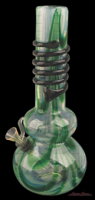 supply colored glow in the dark glass smoking bongs