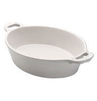 Sell 2 qt. Oval Creme Ceramic Bakeware