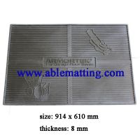 Sell Anti-slip Rubber Mat, Rubber Logo Mat