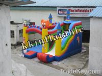 Inflatable bouncy combo castle