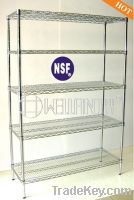 Sell NSF Chrome Commercial Wire Shelving Rack ( Load 800lbs / Shelf )