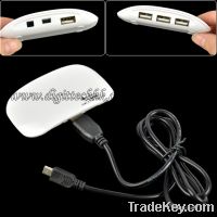 Sell New Mouse shape 4 Port USB 2.0 High Speed HUB for Laptop Computer