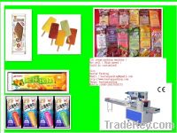 Icelolly, ice cream packing machine