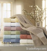solid color satin bath towels