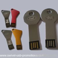 Key usb wholesale laser logo usb key for gift