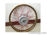 Sell Gold titanium coated wheel rims