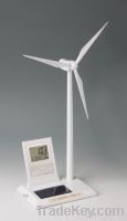 Sell ABS Plastic Wind Turbine Models with Electronic Clock (XBY-WTM005