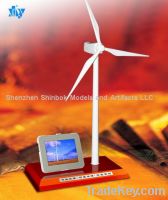 Sell Wind Turbine Model with Digital Photo Frame (XBY-WTM007)