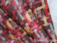 Sell Hot sale 100% polyester satin fabric mosaic printed