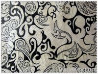 Sell Polyester snake printing pu coated fabric used for shoes and bags