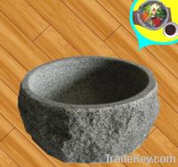 Sell Stone bowl with natural spilt surface