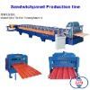 Sell Glazed Steel Tile Roll Forming machine roll forming machine