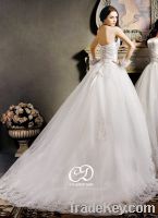 Wedding Dress- Elegant Chapel Train