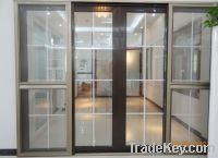 aluminum/upvc doors with screen for sale