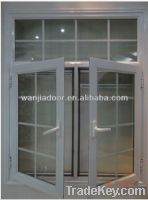 thermal break aluminum casement glass window