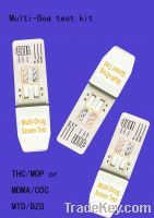 Sell One Step Multi Drug Urine Dip Card Drug Test