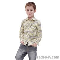 Sell 100% Cotton Checked shirt for kids