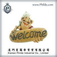 Polyresin Chef Cook Restaurant Decoration Figurine