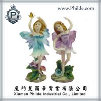 Flower Angel Resin Figurine Home Decoraction