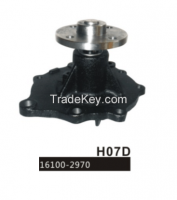 water pump H07C-T for Hino