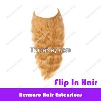 sell flip in hair european hair light color