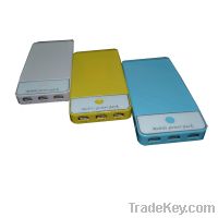 Wholesale mobile phone charging station, high quality 3 usb power bank