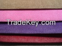 Double Color Short Pile Velvet Upholstery Fabric