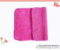 Sell 100%cotton double door mat, bath mat, rose color mat