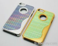 Sell For iPhone 5 5G S line Glitter Bling Chrome Hard case