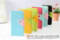 Sell New Arrival Leather flip Case For iPhone 5, For iphone 5 PU case