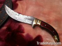 Sell damascus hand made Hunting Knife