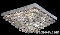 Sell square shape modern crystal ceiling lamps