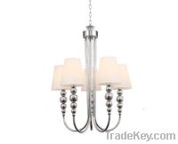 Sell Top popular and classic chrome finishing chandelier with galss shade