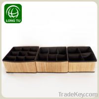 Bamboo Folding Organizer withe compartment