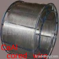 Sell Aluminum Calcium/AlCa cored wire, high quality for steel making