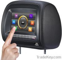 Sell 7 inch touch screen headrest car dvd player