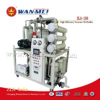 Oil Purifier for Transformer Oil Dehydration, Degassing and Purification Model ZLA-150