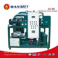 Wanmei Brand ZLA-300 Double Stage Vacuum Transformer Oil Purifier