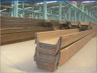Sell hot rolled U steel sheet pile/Japanese U steel sheet pile