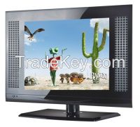cheapest led tv 15 inch DC 12V LED TV/ monitor/displayer led solar powered