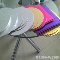 Sell colorful cake boards, colorful cake tray, Aluminum foil fibreboard