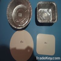 Sell Aluminium Foil Containers Laminated Paper Board Lids Covers