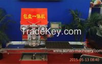 Automatic Food Encrusting and Tray Arranging Machine