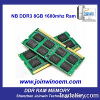 Sell FCC CE RoHS cheap price so dimm memory ddr3 8gb 1600