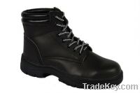 Sell Fashion Black Steel Toe Military Boot With Competitive Price